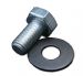 Opening 1/4 light bottom fixing plate bolt and washer 68-79