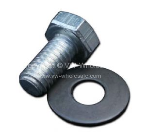 Opening 1/4 light bottom fixing plate bolt and washer 68-79 - OEM PART NO: 