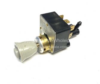 Wiper switch dual speed with silver beige knob - OEM PART NO: 141955517