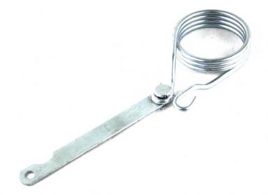 Genuine VW slide door rear door mec large return spring and arm Used - OEM PART NO: 211843554