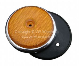 Side marker front amber lens and base seal - OEM PART NO: 211945555A