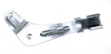 Genuine VW heater lever arm connecting arm mounting bracket Left Red heater lever 68-7/73 - OEM PART NO: 