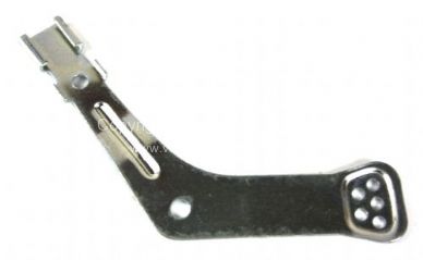 Genuine VW heater lever arm connecting arm mounting bracket Blue heater lever LHD 68-7/73 - OEM PART NO: 