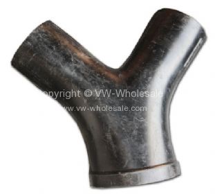 Genuine vw plastic fresh air centre tube Y Used 8/67-7/72 - OEM PART NO: 211255477A