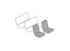 Seat covers front walkthrough T2 77-79 12 - OEM PART NO: 442116C