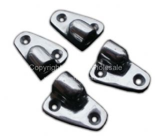 Side jail bar end brackets set of 4 for Left side 68-79 - OEM PART NO: 211344331