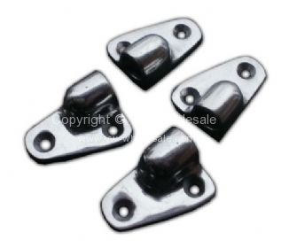 Side jail bar end brackets set of 4 for Right side 68-79 - OEM PART NO: 211344332