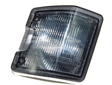 Smoked front indicator lens and base complete E marked Right 80-91 - OEM PART NO: 251953142SM