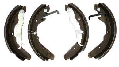 Rear brake shoe set ( Not Syncro ) T25 80-92 - OEM PART NO: 251698531L