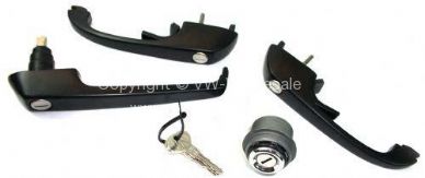 Complete lock & handle set on one set of keys T25 - OEM PART NO: 251800375