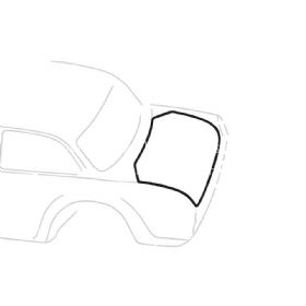 Rear deck seal notchback Type 3 - OEM PART NO: 311949121
