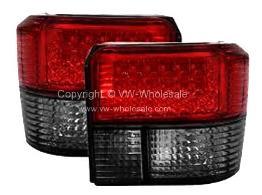 Rear lamp half smoked red led T4 1990-2003 - OEM PART NO: 