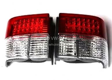 Rear lamp crystal clear red led T4 1990-2003 - OEM PART NO: PRL9048
