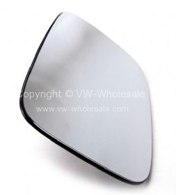 Door mirror glass with backing plate Heated RHD Right 9/90-03 - OEM PART NO: 701857522A