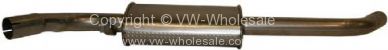 Middle Silencer 1.9-2.4D 2.0-2.5P 9/90-12/95 SWB - OEM PART NO: 074253409C