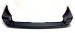 Rear bumper plastic one piece smooth non textured T4 5/96-03