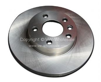 Front brake disc 260x16mm Solid T4 PR 1LA 9/90-12/95 - OEM PART NO: 701615301C