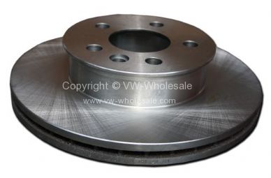 German quality vented front brake disc 15 wheel 280 x 24mm 11/90-7/95 - OEM PART NO: 701615301D
