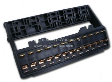German quality fuse box 12 fuse T1 8/72-12/77  T2 80-7/85 - OEM PART NO: 111937505M