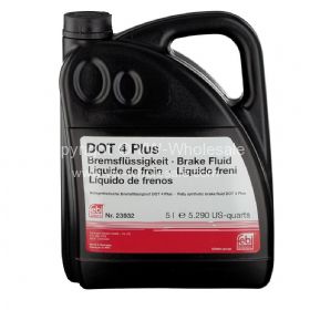 German quality Febi DOT 4 brake fluid 5 litre T25 80-92 - OEM PART NO: CC23932