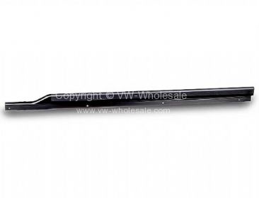 Genuine VW side sill scuff plate Right side sliding door Satin black T25 80-91 - OEM PART NO: 255853558A 01C