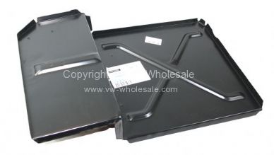 Genuine VW front battery tray repair panel under front seat Left petrol models only 80-92 - OEM PART NO: 251801283