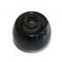 Genuine VW  Used black plastic gear knob 12 mm thread 68-79 - OEM PART NO: 141711141D